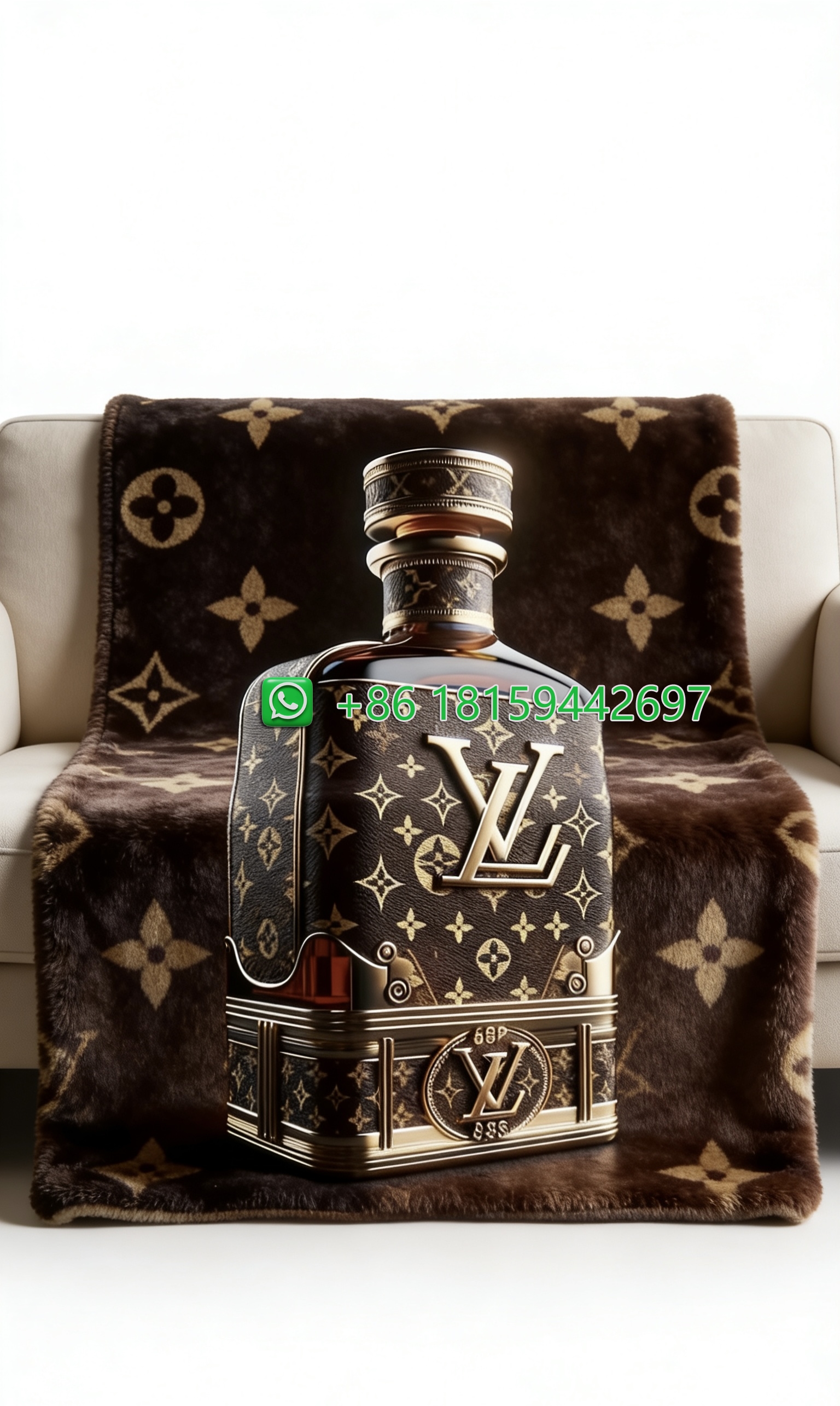 Louis Vuitton Throw Blankets